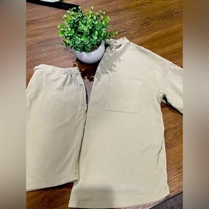 SHEIN OLIVE MATERNITY LOUNGEWEAR